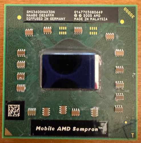Cpu amd sempron 3600 2 - 2, ghz