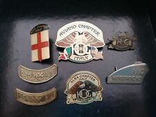  Harley Davidson Pin Spilla Hog Aviano Alba Chapter