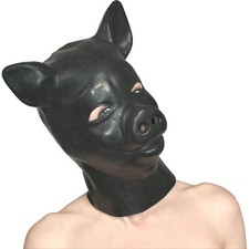 Maschera realistica in lattice