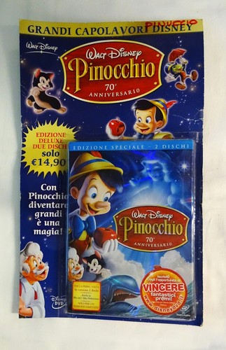Pinocchio anniversario - pinocchio, 70°anniversario