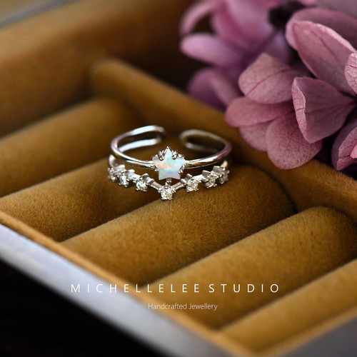 Anello minimalista stella - anello,