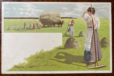 Meissner & Buch 1035 - Mailick - Contadini al lavoro nei campi - Fienagione