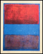 Mark Rothko Litografia COA