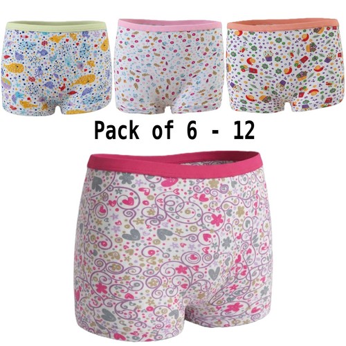 Confezione boxer bambina - 6-12,