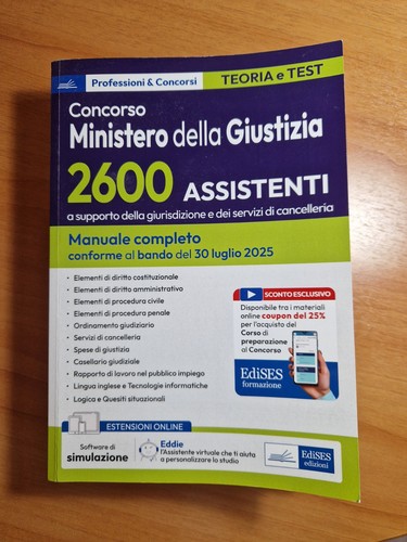 Libro concorso ministero - concorso, della