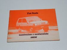 FIAT PANDA 30 - 45 LIBRETTO