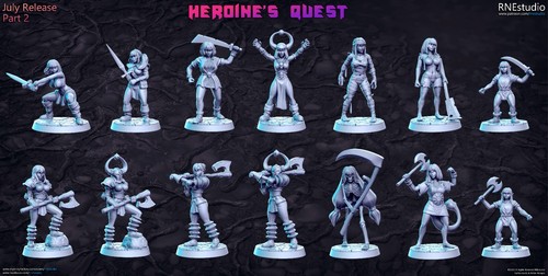Impression figurines rn - figurines,