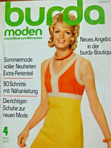 Vecchio quaderno moda burda - vecchio,