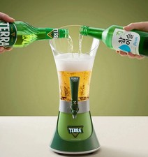 Terra Soju Beer Tower Mini Somaek Dispenser Bevande Verde/Tracciamento