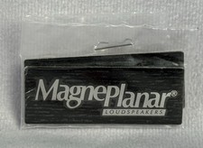 Logo distintivo altoparlante metallo Magneplanar OEM, set di 2 originali Magneplanar, nuovo