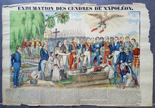 Exhumation Cenere Napoleone
