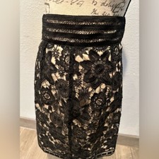 Gonna nera pizzo - nera,