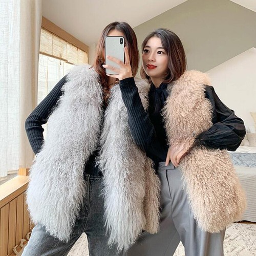 Gilet donna vera pelliccia - , di
