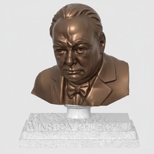 Winston Churchill Bust –
