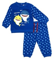Tuta Baby Shark Misure da 12 a 36 Mesi Primavera