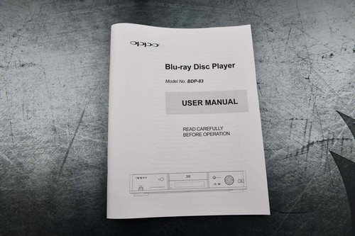 Nuovo oppo bdp lettore - bdp-83,
