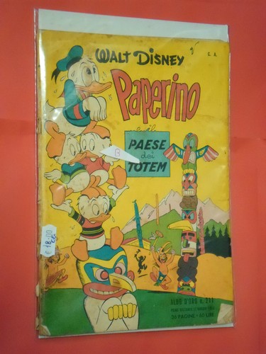 Albo oro topolino 211 c - d'oro, 211-c-