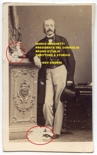 1860 cdv disderi marco - -,