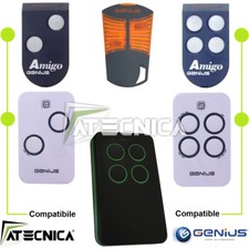 Telecomando compatibile GENIUS FAAC 868 KILO TX2 TX4 AMIGO 6100332 6100333 JA332