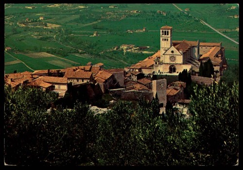 Cartolina italia san francesco - cartolina,