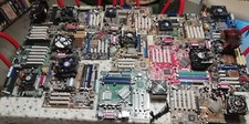 lotto 13 schede madri pc computer windows desk + processori cpu LEGGERE DETTAGLI