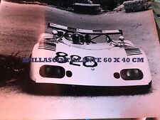 SPORT PROTOTIPO  ANNI '70     FOTOGRAFIA ORIGINALE  60 X 40 cm