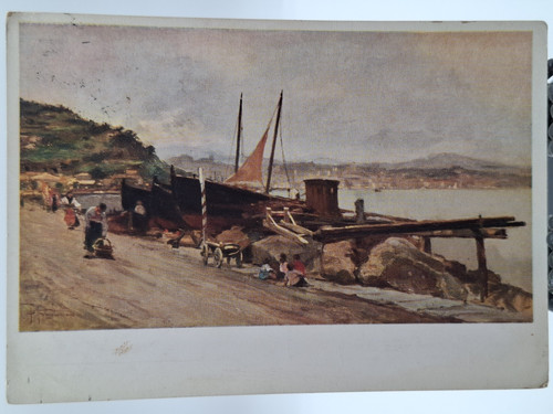 Cartolina epoca pietro - 🟢, d'epoca