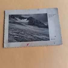 PICCOLI UOMINI SUL MARE DI GHIACCIO - VECCHIA CARTOLINA BIANCO E NERO SCRITTA