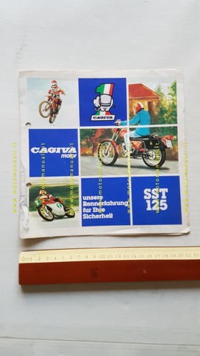 Cagiva sst 125 depliant - cagiva,