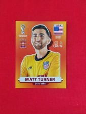 Figurina New Sticker PANINI WC Qatar 2022 ORANGE #USA2 Matt Turner USA