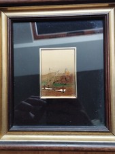 Quadro Serigrafia Oro Flash Barche