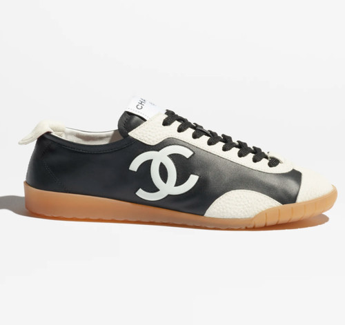 Chanel 26p black white leather - chanel,