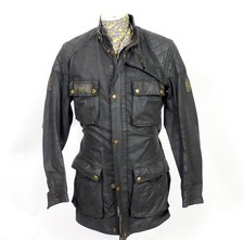 Giacca cerata nera Trial