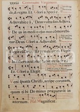 1700 ca ANTIFONARIO ROMANO