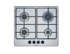 Bosch Serie 4 PGP6B5B86 piano cottura Acciaio inox 60 cm Gas 4 Fornello(i)