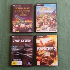 UBISOFT  lotto 4 PC DVD-ROM FarCry 2 Settlers 7 Crew South Park Stick Truth
