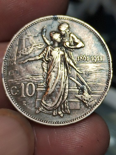 Moneta centesimi 1911 - moneta,