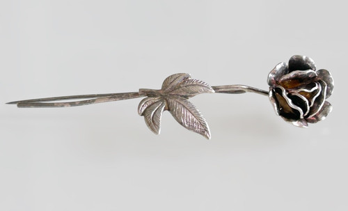 Spilla donna rosa - spilla, da