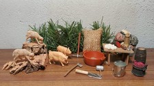animali presepe fattoria