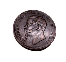 10 Centesimi 1867 T Regno