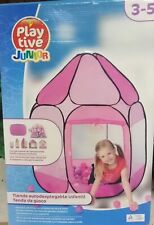 tenda gioco con palline  per bimba