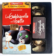 Vhs La Gabbianella e il Gatto