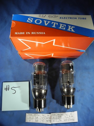 Sovtek coppia due tubi 6as7g - due,