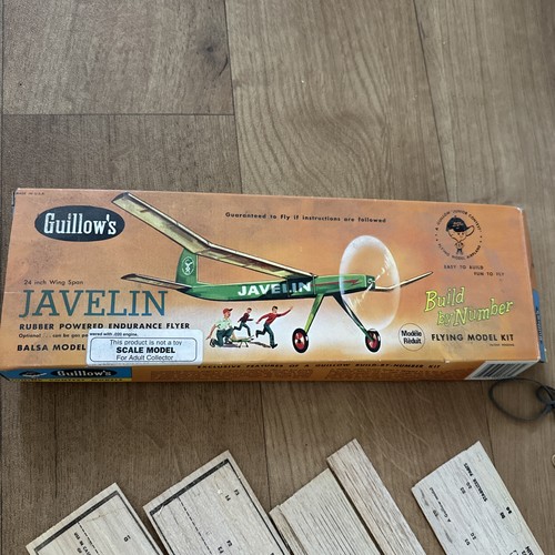 Guillows javelin build - guillows,