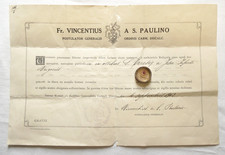 RELIQUIARIO RELIQUIA CON CERTIFICATO COA DI SANTA TERESA DI LISIEUX IL BAMBINO GESÙ