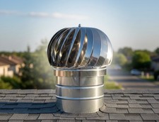 FUMAIOLO VENTOLINO INOX TONDO