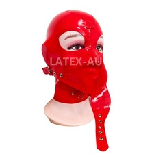 Cappuccio lattice unisex rosso