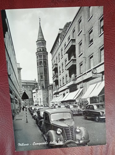 Cartolina milano campanile - cartolina,