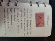 Collezione francobolli vintage