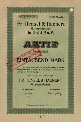 Hensel haenert 1923 hall - hensel,